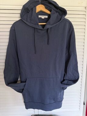 Outerknown Slate Blue Hooded Pullover